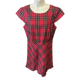 Cildrens Place Mommy and Me Plaid Xmas Dress Plus Size 12